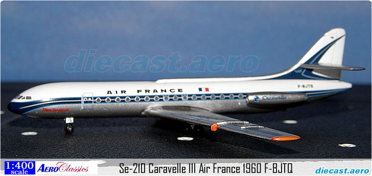 Se-210 Caravelle III Air France 1960 F-BJTQ