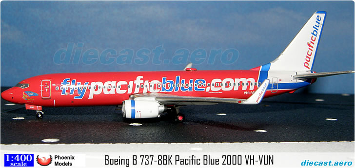 Boeing B 737-8BK Pacific Blue 2000 VH-VUN