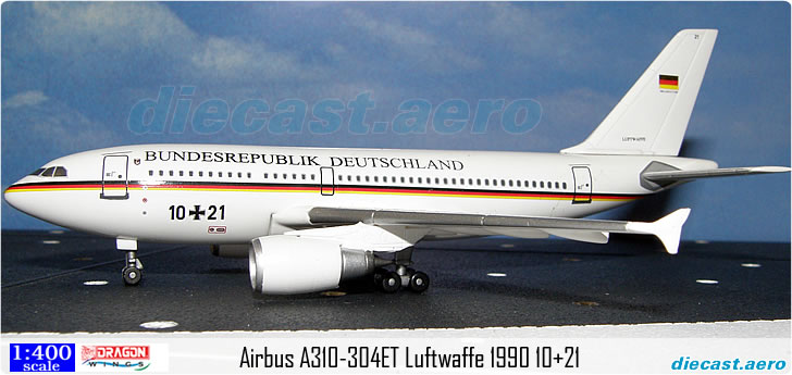 Airbus A310-304ET Luftwaffe 1990 10+21