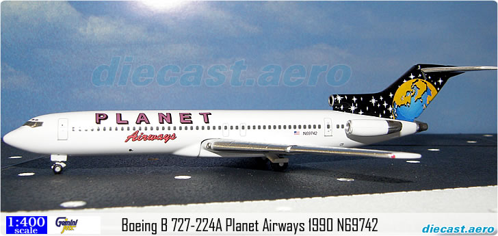 Boeing B 727-224A Planet Airways 1990 N69742