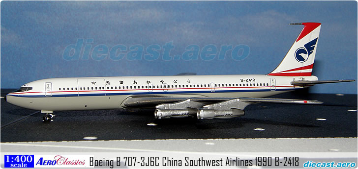Boeing B 707-3J6C China Southwest Airlines 1990 B-2418