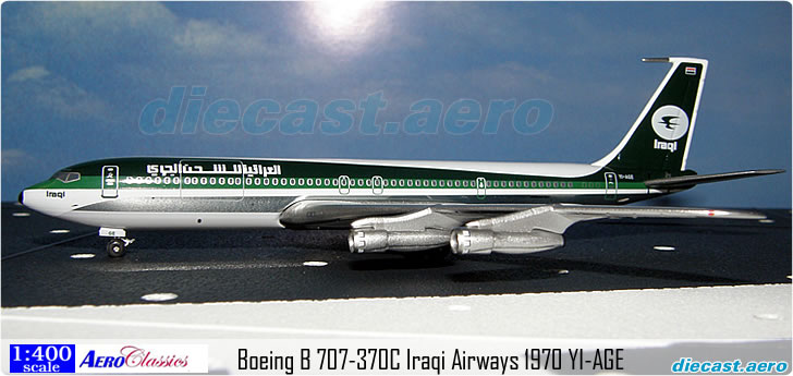 Boeing B 707-370C Iraqi Airways 1970 YI-AGE