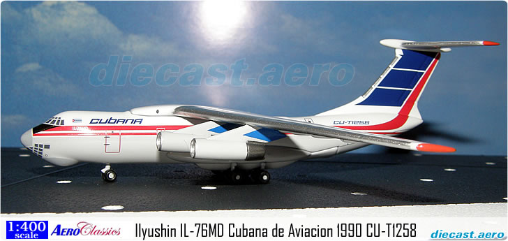 Ilyushin IL-76MD Cubana de Aviacion 1990 CU-T1258