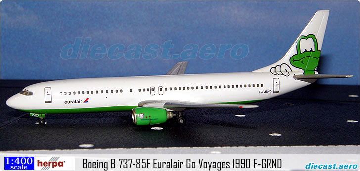 Boeing B 737-85F Euralair Go Voyages 1990 F-GRND