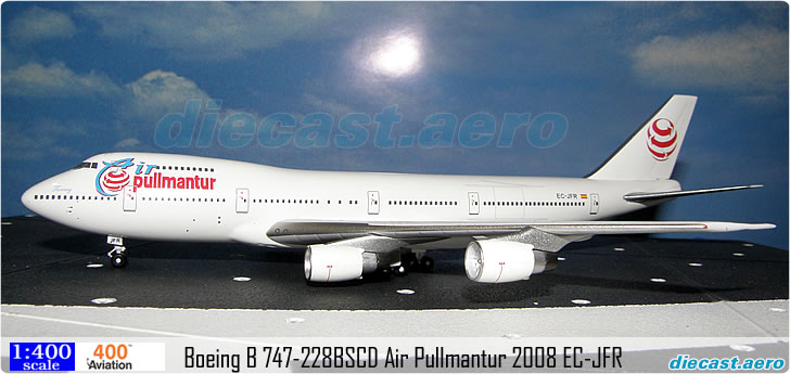 Boeing B 747-228BSCD Air Pullmantur 2008 EC-JFR