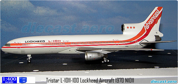 Tristar L-1011-100 Lockheed Aircraft 1970 N1011