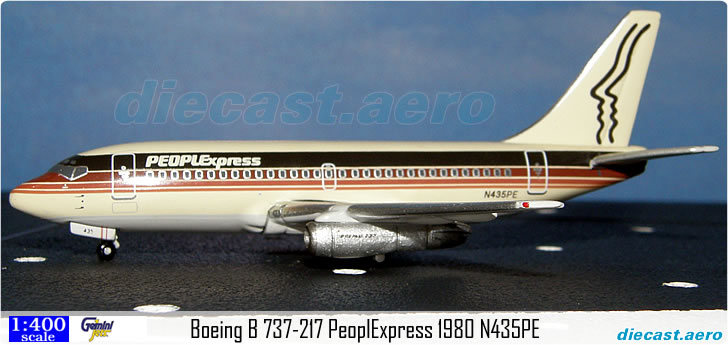 Boeing B 737-217 PeoplExpress 1980 N435PE