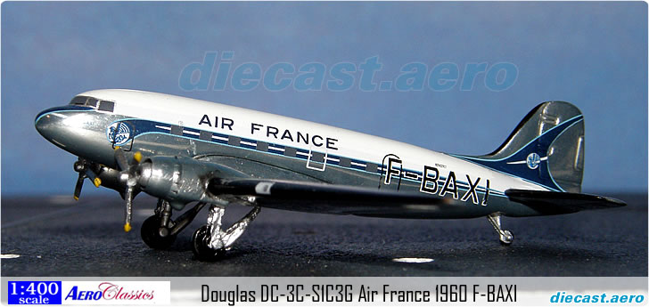 Douglas DC-3C-S1C3G Air France 1960 F-BAXI