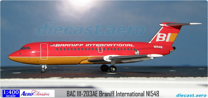 BAC 111-203AE Braniff International N1548
