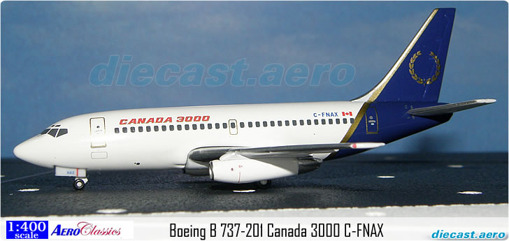 Boeing B 737-201 Canada 3000 C-FNAX