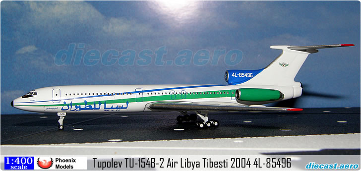 Tupolev TU-154B-2 Air Libya Tibesti 2004 4L-85496