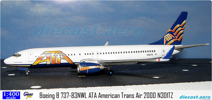 Boeing B 737-83NWL ATA American Trans Air 2000 N301TZ