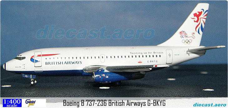 Boeing B 737-236 British Airways G-BKYG