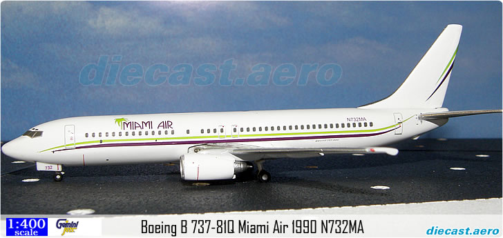 Boeing B 737-81Q Miami Air 1990 N732MA