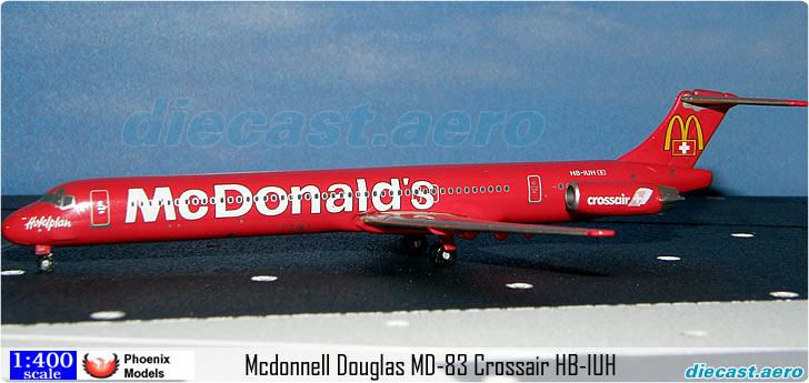 McDonnell Douglas MD-83 Crossair HB-IUH