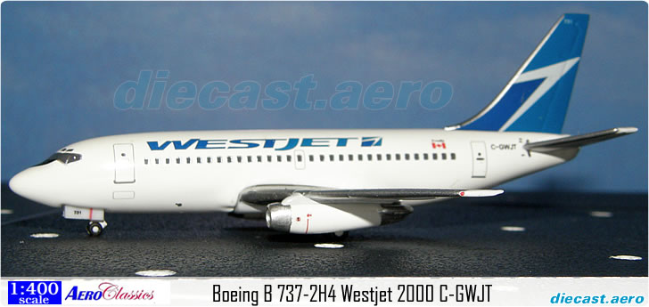Boeing B 737-2H4 Westjet 2000 C-GWJT