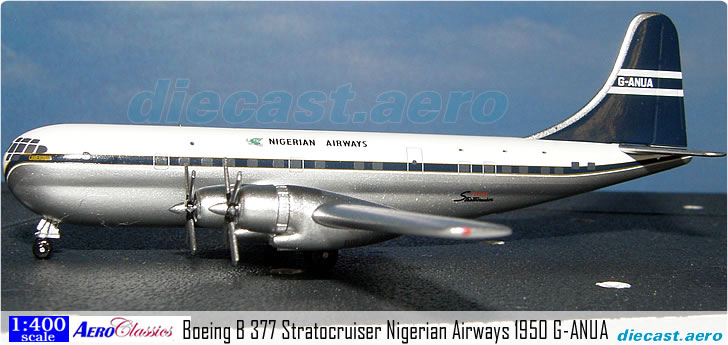 Boeing B 377 Stratocruiser Nigerian Airways 1950 G-ANUA