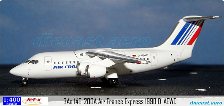 BAe 146-200A Air France Express 1990 D-AEWD