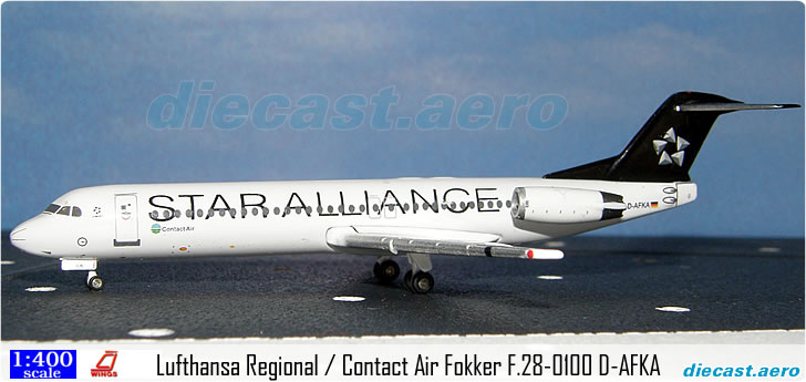 Lufthansa Regional / Contact Air Fokker F.28-0100 D-AFKA
