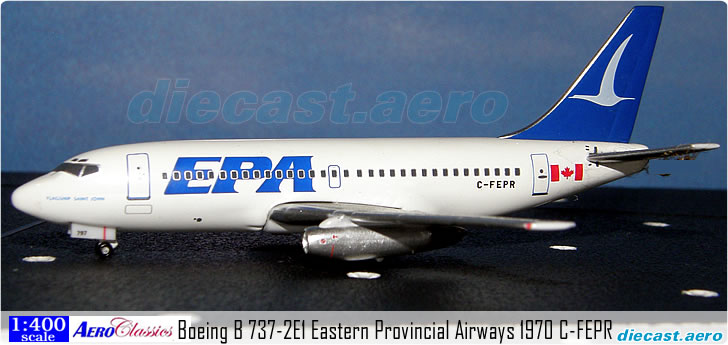 Boeing B 737-2E1 Eastern Provincial Airways 1970 C-FEPR