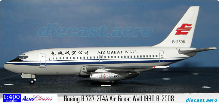 Boeing B 737-2T4A Air Great Wall 1990 B-2508