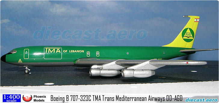 Boeing B 707-323C TMA Trans Mediterranean Airways OD-AGD