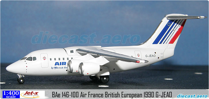 BAe 146-100 Air France British European 1990 G-JEAO
