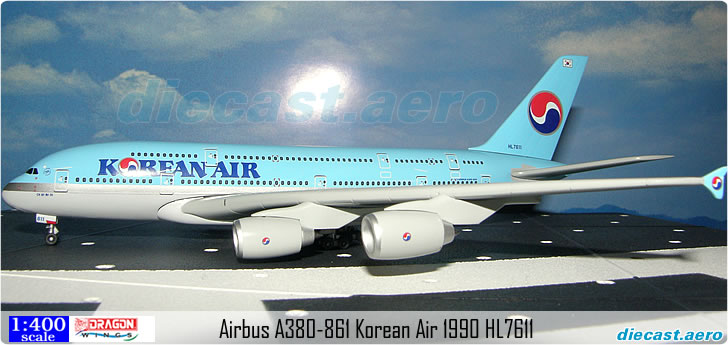 Airbus A380-861 Korean Air 1990 HL7611