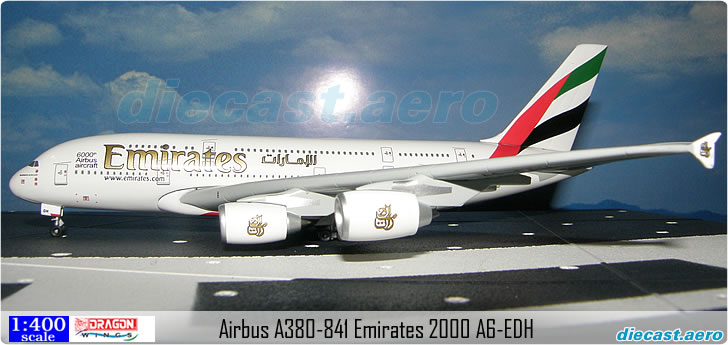 Airbus A380-841 Emirates 2000 A6-EDH