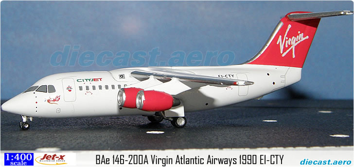 BAe 146-200A Virgin Atlantic Airways 1990 EI-CTY
