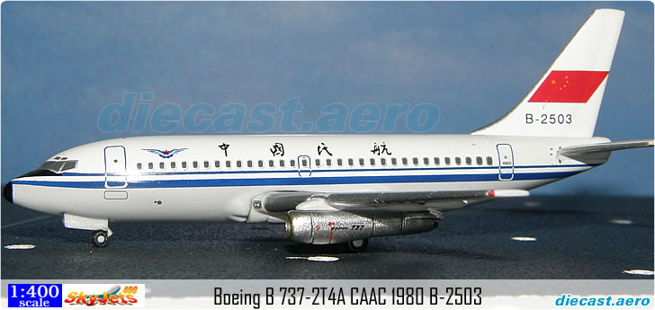 Boeing B 737-2T4A CAAC 1980 B-2503