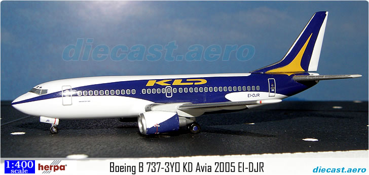 Boeing B 737-3YO KD Avia 2005 EI-DJR