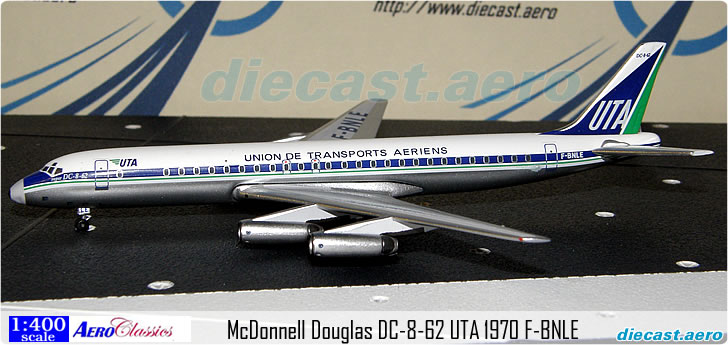 McDonnell Douglas DC-8-62 UTA 1970 F-BNLE