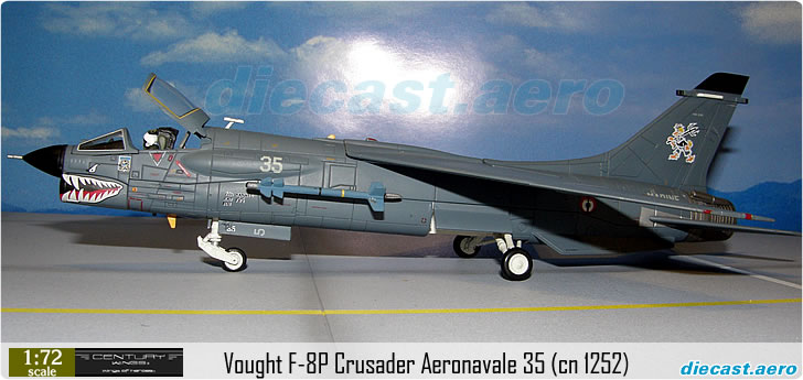 Vought F-8P Crusader Aeronavale 35 (cn 1252)
