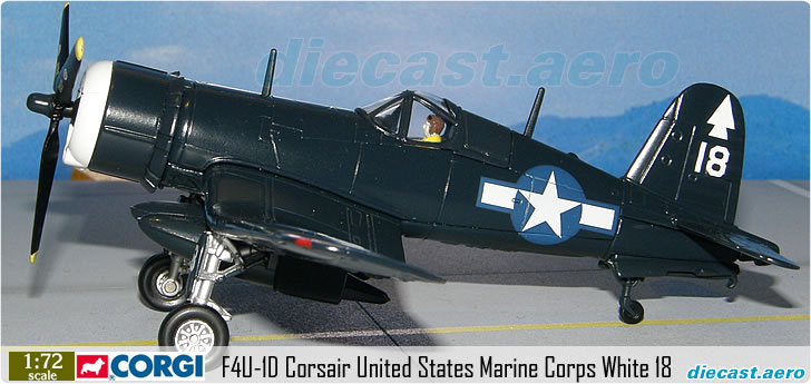 F4U-1D Corsair United States Marine Corps White 18