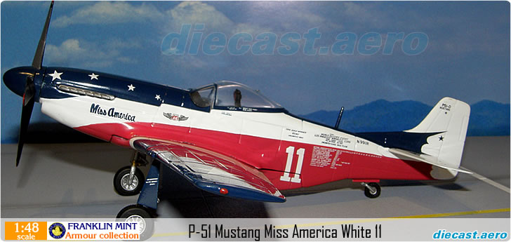 P-51 Mustang Miss America White 11