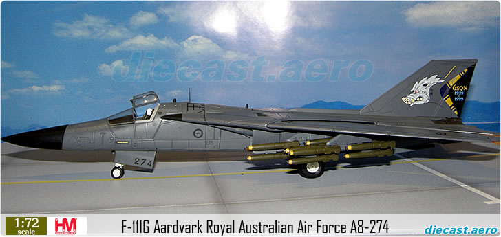 F-111G Aardvark Royal Australian Air Force A8-274