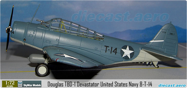Douglas TBD-1 Devastator United States Navy 8-T-14