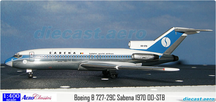 Boeing B 727-29C Sabena 1970 OO-STB