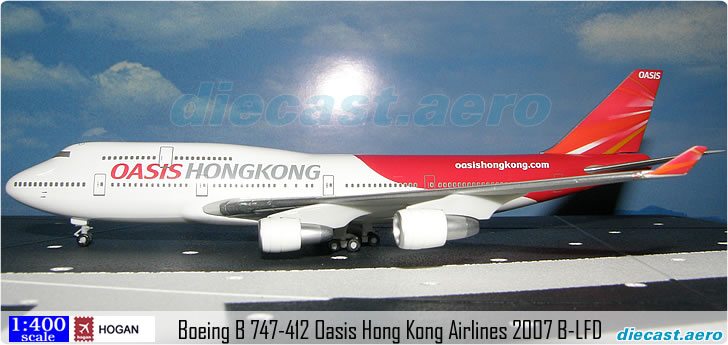Boeing B 747-412 Oasis Hong Kong Airlines 2007 B-LFD