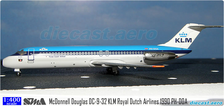 McDonnell Douglas DC-9-32 KLM Royal Dutch Airlines 1990 PH-DOA