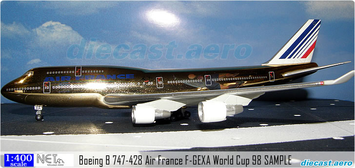 Boeing B 747-428 Air France F-GEXA World Cup 98 SAMPLE