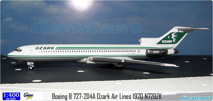 Boeing B 727-2D4A Ozark Air Lines 1970 N720ZK
