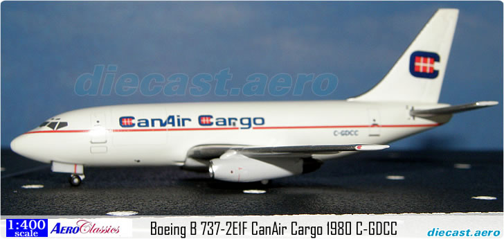 Boeing B 737-2E1F CanAir Cargo 1980 C-GDCC
