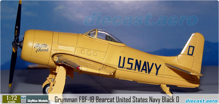 Grumman F8F-1B Bearcat United States Navy Black 0