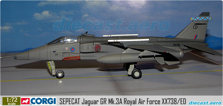 SEPECAT Jaguar GR Mk.3A Royal Air Force XX738/ED