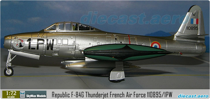 Republic F-84G Thunderjet French Air Force 110895/1PW
