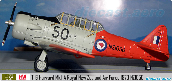 T-6 Harvard Mk.IIA Royal New Zealand Air Force 1970 NZ1050
