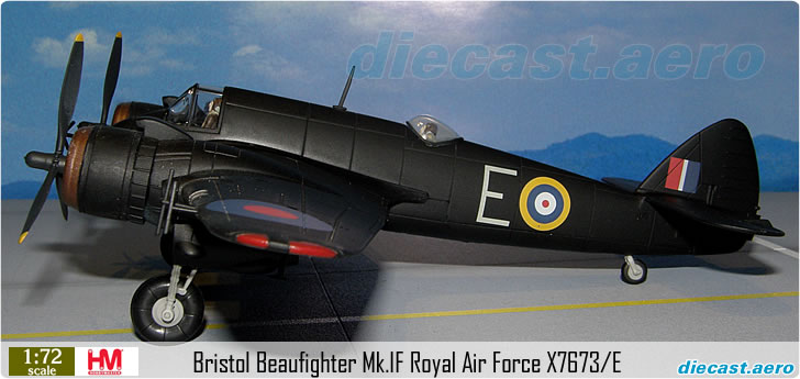 Bristol Beaufighter Mk.IF Royal Air Force X7673/E
