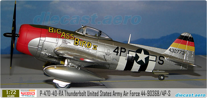 P-47D-40-RA Thunderbolt United States Army Air Force 44-90368/4P-S